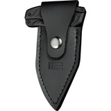 We Knife Typhoeus Folding Push Dagger Knife Black Titanium CPM-20CV w/ Sheath 21036B1