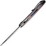 We Knife Makani Framelock Titanium & Aluminum Foil Folding 20CV Knife 21048B2