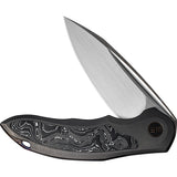 We Knife Makani Framelock Titanium & Aluminum Foil Folding 20CV Knife 21048B2