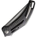 We Knife Speedliner Linerlock Titanium & Carbon Fiber Folding 20CV Knife 22045B1
