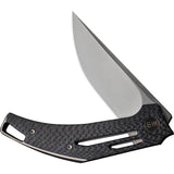 We Knife Speedliner Linerlock Titanium & Carbon Fiber Folding 20CV Knife 22045B1