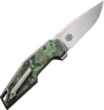 We Knife OAO (One and Only) Titanium & Carbon Fiber Folding 20CV Knife 230013