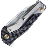 We Knife Co Ltd Sugga Framelock Titanium/Carbon Fiber Folding S35VN Knife 915A