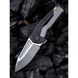 We Knife Co Ltd Sugga Framelock Titanium/Carbon Fiber Folding S35VN Knife 915A