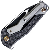 We Knife Co Ltd Sugga Framelock Titanium/Carbon Fiber Folding S35VN Knife 915B