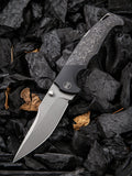 We Knife Co Ltd Blocao Lockback Titanium/CF Folding CPM S35VN Knife 920B