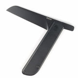 Wesn Goods Samla Pocket Knife Black Titanium Friction Folder 12C27N Blade 146