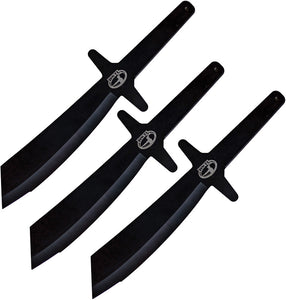 World Knife Throwing League Blackhawk Stainless 3pc Throwing Knives Set 002