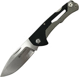 Willumsen Copenhagen Cobra Ace Stonewashed Black Folding Knife 003b   - On Sale