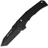 Willumsen Copenhagen Zero7 Crossbar Lock Black GFN Folding Pocket Knife Z723TMD