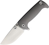 Beyond EDC Chunk Framelock Gray Titanium Folding S35VN Pocket Knife C2102NA