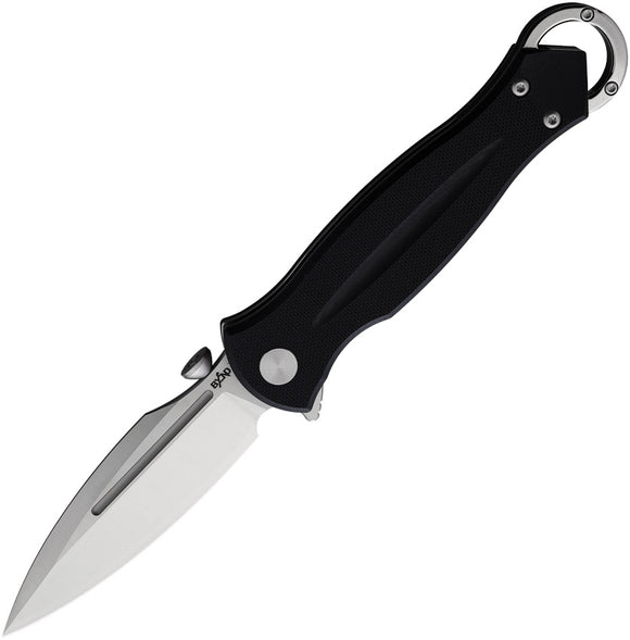 Beyond EDC Kibuga Linerlock Black G10 D2 Tool Steel Spear Point Pocket Knife 2103BLK