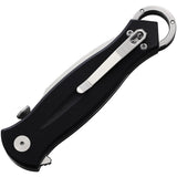 Beyond EDC Kibuga Linerlock Black G10 D2 Tool Steel Spear Point Pocket Knife 2103BLK