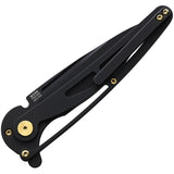 Beyond EDC Pneumatic Actuator LTE Black Titanium Folding M390 Pocket Knife CTM2302