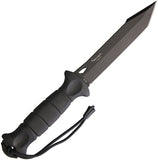 WildSteer SHERKAN Black Survival Bohler N690 Stainless Fixed Blade Knife SH3113