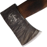 Wander Tactical The Trapper Yankee Brown Wood Carbon Steel Axe KYAX