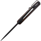 WOOX Leggenda Linerlock Walnut Folding High Carbon Stainless Pocket Knife K00201