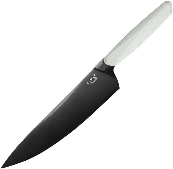 Xin Cutlery XinCore Chef's White Sculpted G10 14C28N Kitchen Knife 125