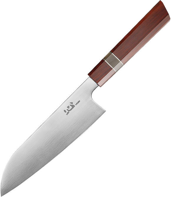 Xin Cutlery Santoku Buffalo Horn/Rosewood 14C28N Kitchen Knife 142