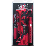 XTS AR-15 Red Anodized Rifle Parts Kit adzpkrd