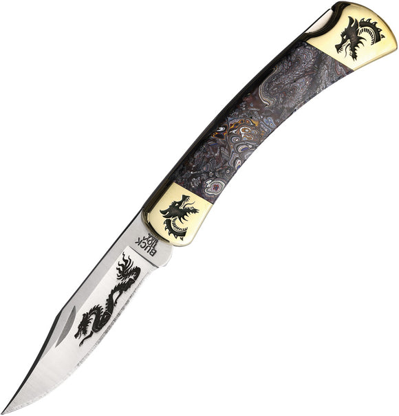 Yellowhorse Custom Buck 110 Lockback Folding 420HC Pocket Knife 435