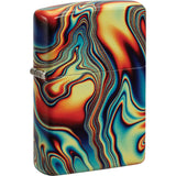 Zippo Colorful Swirl Pattern Design Windproof Lighter 74054