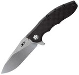 Zero Tolerance Hinderer Slicer CPM-20CV Carbon Fiber Folding Knife - 0562cf