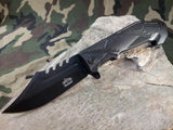 Master Folding Black Spring Assisted A/O Folding Knife - A042BK