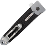 Cold Steel Oyabun Black & Gray Leaf Spring Lock Folding Flipper Knife 26t