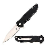 KIZER 7" Barbosa Black G10 Linerlock Folding Pocket Knife VG-10 Folder V3487A1