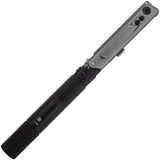 SOG Baton Q2 Black Aluminum Handle Screwdriver Knife Blade Multi-Tool ID1011CP