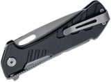 BUCK Knives Marksman Black SLS 154CM Folding Flipper Knife 830BKS