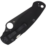 Spyderco Para-Military 2 Comp Lock Black Folding Blade G10 Handle Knife 81GPBK2