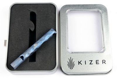 KIZER Siren 1 Blue Titanium EDC Emergency Whistle + Bottle Opener T106A2