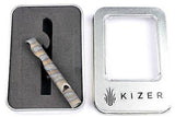 KIZER Siren 1 Gray Flamed Titanium EDC Emergency Whistle + Bottle Opener T106A1