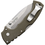 Cold Steel 4-Max Scout Pocket Knife Lockback Dark Earth Folding AUS-10A 62RQDESW   - On Sale
