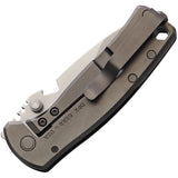 DPx Gear HEST Urban MilSpec Framelock Black Folding knife hsf062   - On Sale