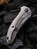 We Knife Co Ltd Synergy 2 Framelock 6AL4V Titanium Folding Pocket Knife 912DS1