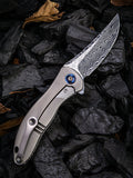 We Knife Co Ltd Synergy 2 Framelock 6AL4V Titanium Folding Pocket Knife 912DS1