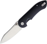 Bestech Knives Torpedo Black G10 D2 Steel Stonewash Drop Pt Folding Knife