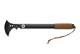 TOPS Haket Lumberjack Black Fixed Ax Head Paracord Tactical Axe HAKET01LJ