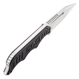 SOG Instinct Satin Finish Fixed Blade Black G10 Handle Knife + Sheath NB1012CP