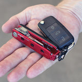 Keyport Pivot Red Aluminum Essential Multi-Tool Bundle P448