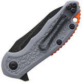 Steel Will Modus F25M-11 Linerlock Gray FRN Folding D2 Steel Pocket Knife 25M19