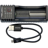 Custom Knife Factory Rama Raz Bronze Titanium Flashlight 016