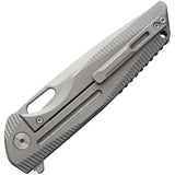 Rike Framelock OD Green G10 & Titanium Handle Stainless Folding Knife RK802GOD