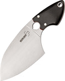 Boker Plus SanYouGo Black Camping Santoku G10 Full Tang Fixed Knife P03BO050