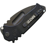 MEDFORD Praetorian Scout Black D2 Tool Tanto G10 Folding Knife Closed