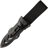 WildSteer SHERKAN Black Survival Bohler N690 Stainless Fixed Blade Knife SH3113
