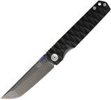 Stedemon SHY IV ZKC-C03 Linerlock Tanto Black G-10 Folding Pocket Knife C03D06